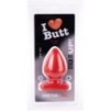 Plug Spade M I Love Butt 11 x 6.7 cm Rouge