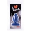 Plug Spade M I Love Butt 11 x 6.7 cm Bleu