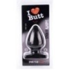 Plug Spade L I Love Butt 15 x 9 cm Noir