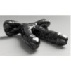 Double Gode ABS03 Teamwork All Black Steroïd 25 x 7cm