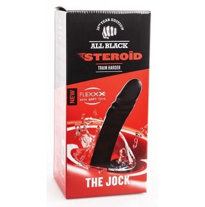 Gode ABS01 The Jock All Black Steroïd 22 x 5.5cm