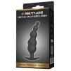 Stimulateur de Prostate silicone noir 11 x 2.9 cm