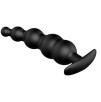 Stimulateur de Prostate silicone noir 11 x 2.9 cm