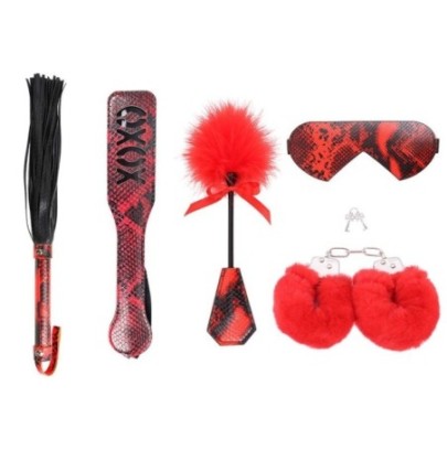 Kit SM Camelia 5 Pièces Rouge et Noir disponible sur Fun et plaisirs