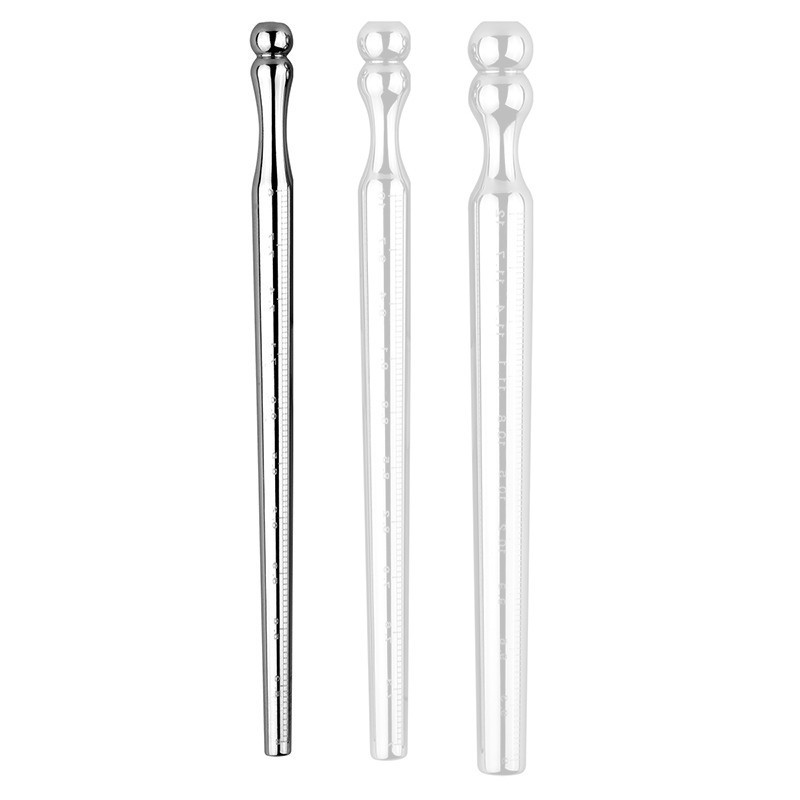 Plug d'urètre percé Holl Dilator S 11 cm - Diamètre 5-8mm