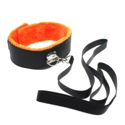 Kit Bondage 7 Pièces Noir/Orange