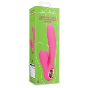 Vibro Rabbit Tongue Flicker 19 cm Rose