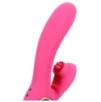 Vibro Rabbit Tongue Flicker 19 cm Rose