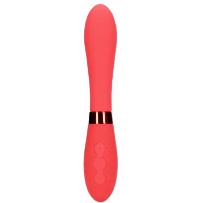 Vibromasseur Smooth Line 11 x 3.4 cm Rouge disponible sur Fun et plaisirs