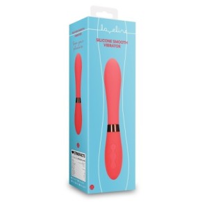 Vibromasseur Smooth Line 11 x 3.4 cm Rouge