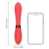 Vibromasseur Smooth Line 11 x 3.4 cm Rouge