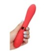 Vibromasseur Smooth Line 11 x 3.4 cm Rouge