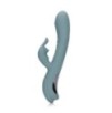 Vibro Rabbit Fingering Motion 23 cm Gris