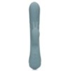 Vibro Rabbit Fingering Motion 23 cm Gris