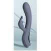 Vibro Rabbit Fingering Motion 23 cm Gris