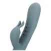 Vibro Rabbit Fingering Motion 23 cm Gris