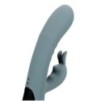 Vibro Rabbit Fingering Motion 23 cm Gris