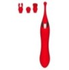 Stimulateur de clitoris Onax Double Pulse Rouge