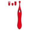 Stimulateur de clitoris Onax Double Pulse Rouge