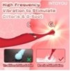 Stimulateur de clitoris Onax Double Pulse Rouge