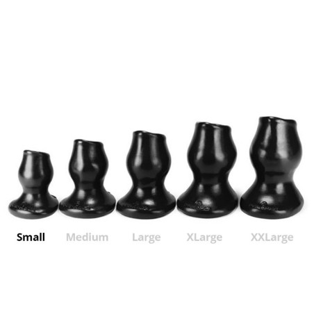 Plug Tunnel Pig-Hole noir Small - 7 x 4.5 cm- Plugs Tunnels en stock sur Fun et plaisirs