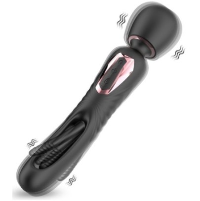 Wand avec Taping Vibratap 11 x 3.2cm Noir disponible sur Fun et plaisirs