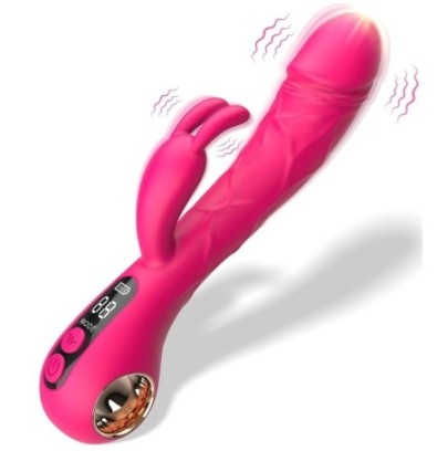 Vibro Rabbit Spotbit 14 x 3.7cm Rose disponible sur Fun et plaisirs