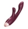 Vibro Rabbit Kelly 10 x 3.2cm Bordeaux