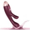 Vibro Rabbit Kelly 10 x 3.2cm Bordeaux