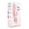 Vibro Rabbit Twist Vibe 12 x 3.4cm Rose