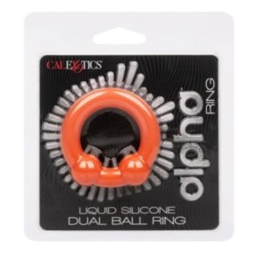 Cockring Alpha Dual Ball 37mm Orange