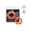 Cockring Alpha Dual Ball 37mm Orange