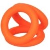 Ballstretcher en silicone Alpha Tri-Ring 38 mm Orange