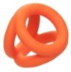 Ballstretcher en silicone Alpha Tri-Ring 38 mm Orange