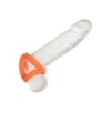 Ballstretcher en silicone Alpha Tri-Ring 38 mm Orange