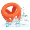 Ballstretcher en silicone Alpha Tri-Ring 38 mm Orange