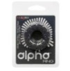 Cockring Alpha Black 25mm