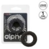 Cockring Alpha Black 25mm