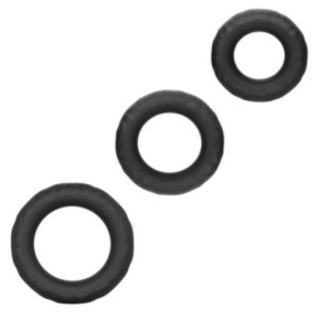 Lot de 3 Cockrings Link Up Noirs disponible sur Fun et plaisirs