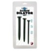 Lot de 3 Tiges d'urètre Screw Dilator 15 cm - Diamètre 6 à 13 mm