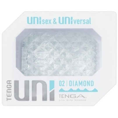 Gaine de masturbation Uni 02 Diamond disponible sur Fun et plaisirs