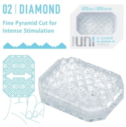 Gaine de masturbation Uni 02 Diamond