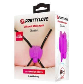 Vibro de Culotte avec Harnais Heartbeat