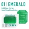 Gaine de masturbation Uni 01 Emerald