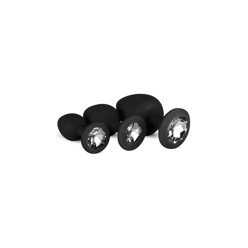 Pack de 3 plugs Bijou