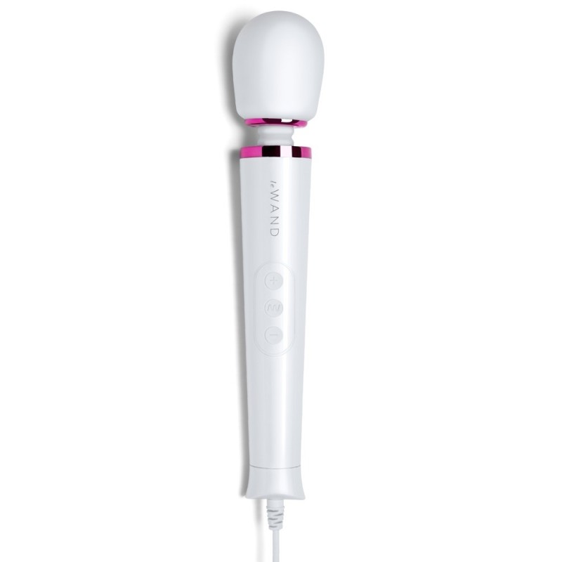 Wand Powerful Petite Plug-In 25cm Tête 47mm Blanc