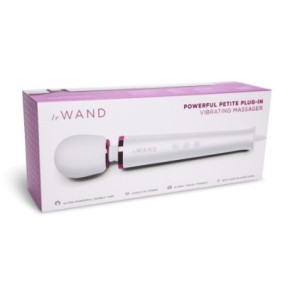 Wand Powerful Petite Plug-In 25cm Tête 47mm Blanc