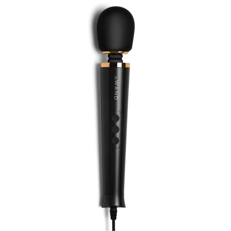 Wand Powerful Petite Plug-In 25cm Tête 47mm Noir