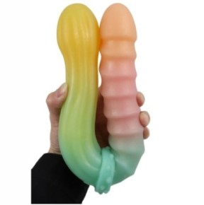 Double Gode Rainbowy 19 x 4.5cm disponible sur Fun et plaisirs