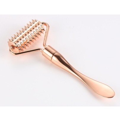 Roulette à picots en métal rosé MICRO ROLLER 12cm disponible sur Fun et plaisirs